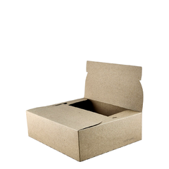 Caja Delivery Fast Food 2 Combos Biodegradable 25x20,5x7 cm. - comprar online