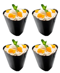 Pote Triangular Darnel Premium Negro 6 Oz (180ml) X 12u.