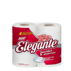 Papel Higienico Doble Hoja 20 Metros Elegante (910)