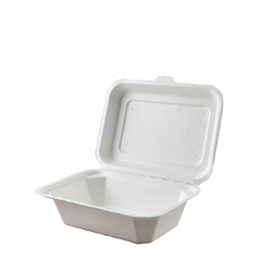 Estuche Delivery Compostable 600ml. Bagazo De Caña X 50 Uni. - Umpapel Distribuidora