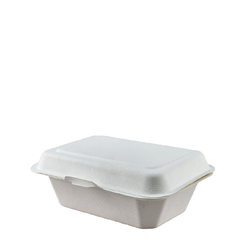 Estuche Delivery Compostable 600ml. Bagazo De Caña X 50 Uni. en internet