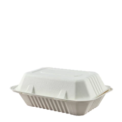Estuche Delivery Compostable 950ml. Bagazo De Caña X 50 Uni. en internet