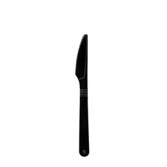 Cuchillo Reforzado Strawplast Negro Faca Forte - Umpapel Distribuidora