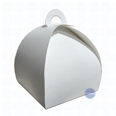 Caja Maletín Mini Torta Take Away Blanca 15x15x12 Cm X 10 U.