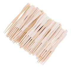 Pinchos Mini Tenedor 9cm Party Store X 100 U