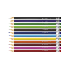 Lapices Ezco Mito Largos Borrables X 12 Colores - comprar online