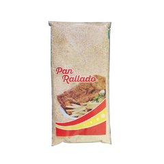 Bolsa De Polipropileno 15x30 cm. Impreso Pan Rallado