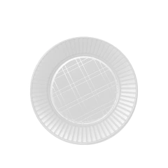 Plato Descartable Para Postres 17cm X 50 Unidades