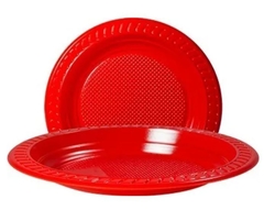 Plato 15 Cm. Copobras De Colores Para Fiestas X 10 Unidades. - tienda online