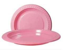 Imagen de Plato 15 Cm. Copobras De Colores Para Fiestas X 10 Unidades.