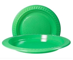 Plato 15 Cm. Copobras De Colores Para Fiestas X 10 Unidades.