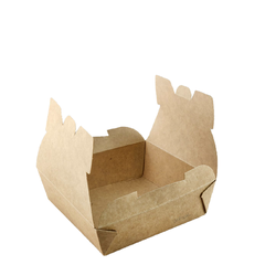 50 Contenedores Biodegradables De Carton Para Helados 1/2 Kg