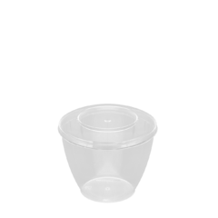 Pote Strawplast Con Tapa 100 ml.