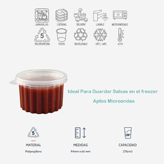 Pote 250cc. Cotnyl apto Microondas - comprar online