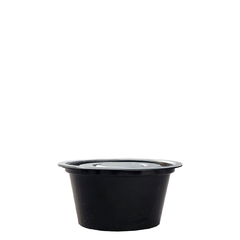 Pote 80cc Negro Plastivas - comprar online