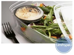 Pote Salsero Negro 2.5oz. (75cc) Con Tapa Dips Delivery X100 - comprar online