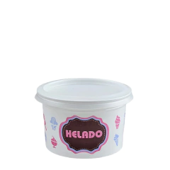 Pote Helado Plastivas Impreso 1/4 - comprar online