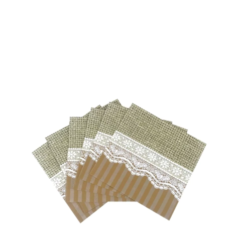 Servilletas Encaje 32x32cm. X 20 Unidades