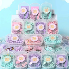 Set De Oficina Bear Set De Pines Y Clips Para Papel - comprar online