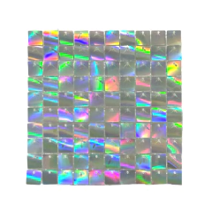 Shimmer Wall 4d Panel Pared Cortina 30x30 Cm.