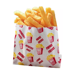 Sobre Para Papas Fritas 11x9 Cm. Estampado
