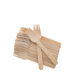 Tenedor De Madera TJAR x 50 u.