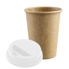 Vaso Kraft De Polipapel 16 Oz. (473cc.) Con Tapa - comprar online
