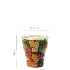 Pote Postre Degustacion 240 Cc. Glass Con Tapa. - comprar online
