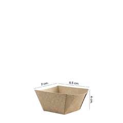 Pote Dip Salsero Para Delivery Biodegradable 125cc. - comprar online