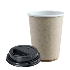 VASO POLIPAPEL DOBLE PARED 8OZ CON TAPA (237CC) ESTISOL x 50 u. - comprar online