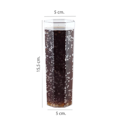 Vaso Boyano Tubo Octogonal Cristal 290 cc. - comprar online