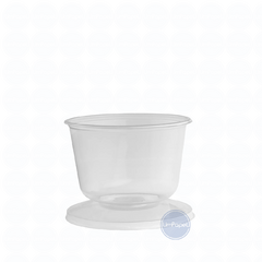 Copa Veneciana Plástica Cristal 5oz C/tapa Darnel X 50u. en internet