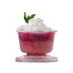 Copa Veneciana Plástica Cristal 8oz C/tapa Darnel X 50u.