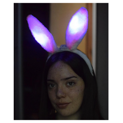 Vincha Led Conejita Bunny Cotillon Disfraz Playboy Deco - Umpapel Distribuidora