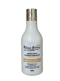 "Nossa máscara condicionante é perfeita para quem busca leveza após o uso das máscaras de tratamento. Ela sela os fios, garantindo maciez, brilho e um toque suave, sem pesar. O resultado? Cabelos soltos, alinhados e com um movimento natural!"