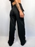 CALÇA CARGO BOLSOS FRONTAIS PRETA TESSA - comprar online