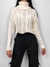 BLUSA TRICOT GOLA ALTA OFF WHITE BERTHA na internet
