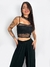 CROPPED COM RECORTE NO BUSTO TULE E SUPPLEX AUDREY