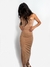 VESTIDO MIDI TUBINHO BEGE AMY