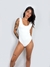 BODY COM ALÇAS LARGAS E DECOTE U BRANCO MAIA