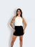 BLUSA AMARRAÇÃO NO PESCOÇO BRANCA AMBER