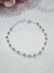 Pulsera plata bolitas - comprar online