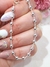 Pulsera plata bolitas en internet