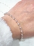 Pulsera plata bolitas - Joyas Maia
