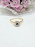 Anillo oro roseta zafiro - comprar online