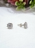Aros plata roseta - comprar online