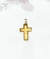 Cruz lisa oro18kl