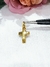 Cruz bombe oro18kl - Joyas Maia