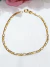 Pulsera oro18kl tres por uno