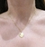 Colgante corazon oro18kl